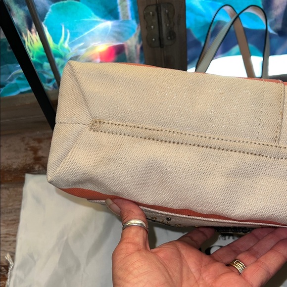 Coach Pierre Le Tan Beach Canvas Tote - Picture 5 of 9